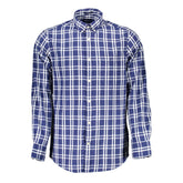 Gant Blue Cotton Men Shirt